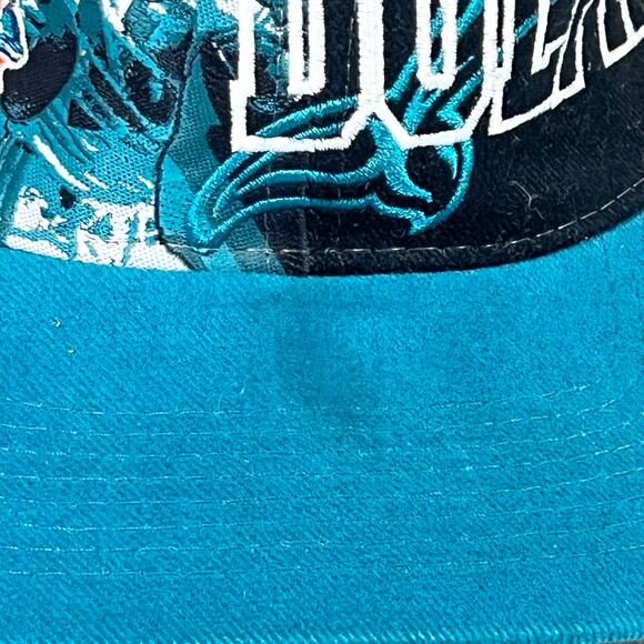 Vintage Miami Dolphins Dan Marino NFL Game Day Snapback Hat Cap Black 1990s - Picture 8 of 10